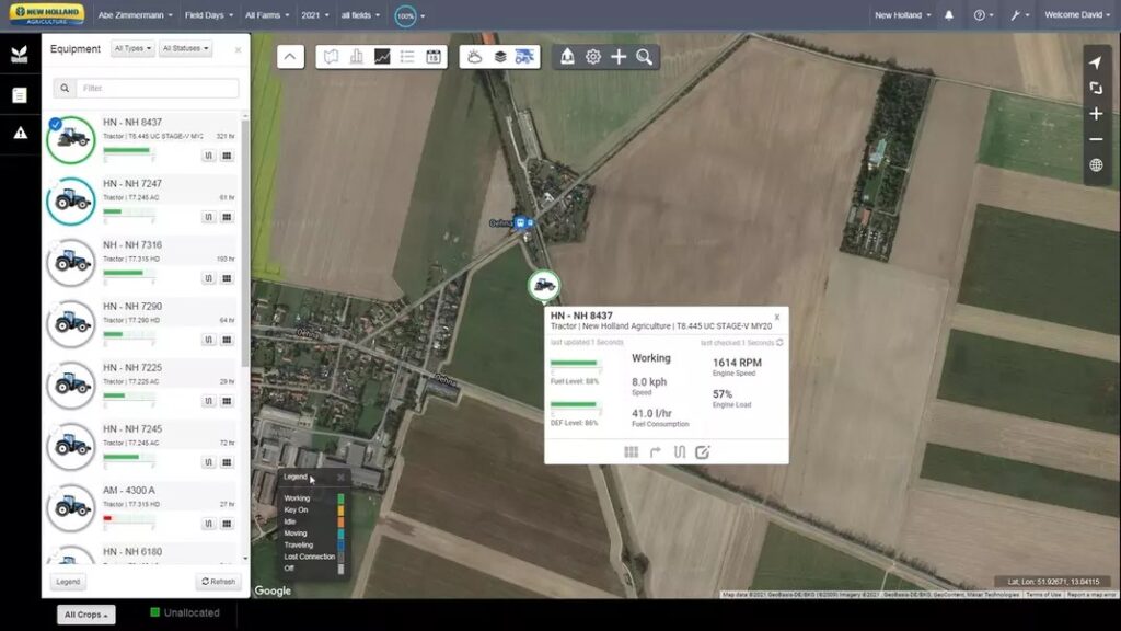 Fieldopps New Holland