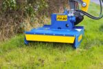 Slanetrac Fh80 Swivel Trim Hedgecutter Mini Digger Attachment 2