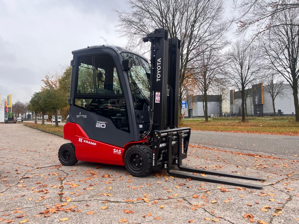 Hoogwaardig elektrische vorkheftruck van Munsterman B.V. voor industrieel gebruik.