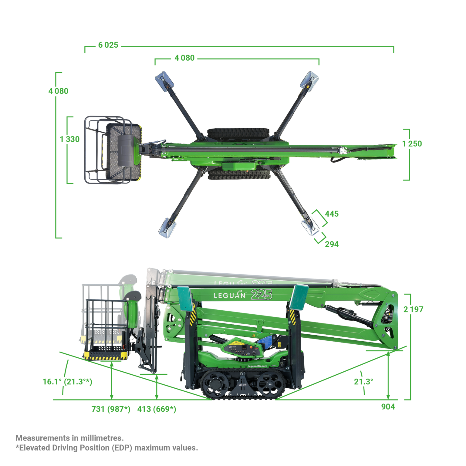 Leguan Mittakuvat 2025 225 Metric
